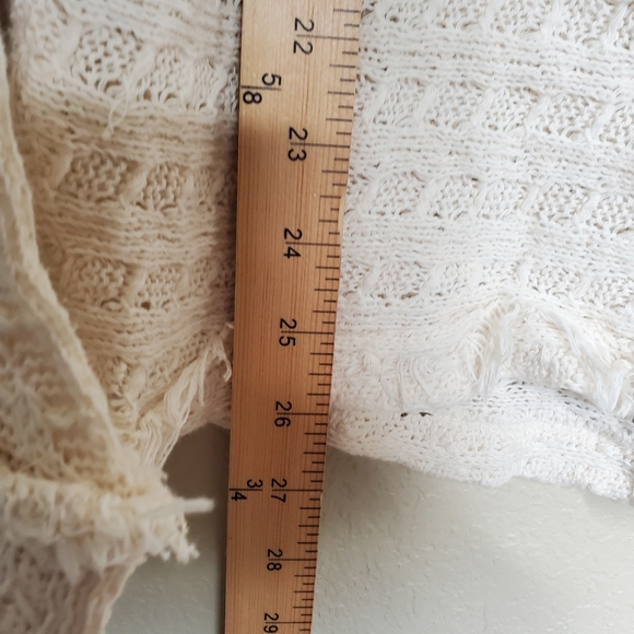 Free People XS Ivory Hacci top - Picture 8 of 12